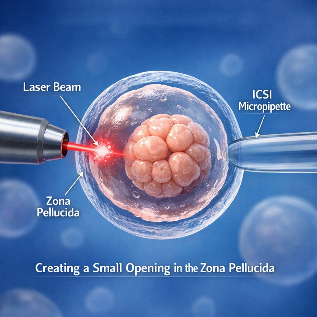 Laser-Assisted Hatching (LAH)